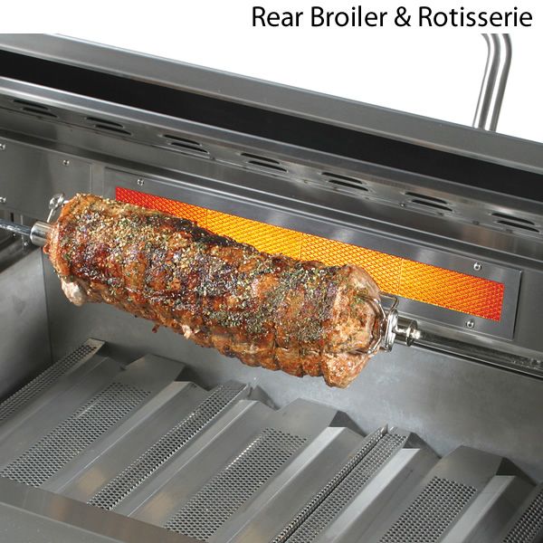 ProFire Cart-Mount Double Burner Gas Grill - 48" image number 2