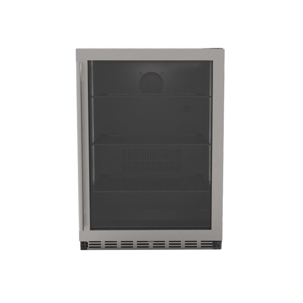 Summerset 24” Outdoor Rated Refrigerator with Glass Door
