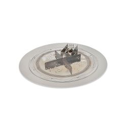 Round Crystal Fire Plus Burner System and Plate - 20”
