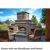 Rockwood Grand Outdoor Fireplace