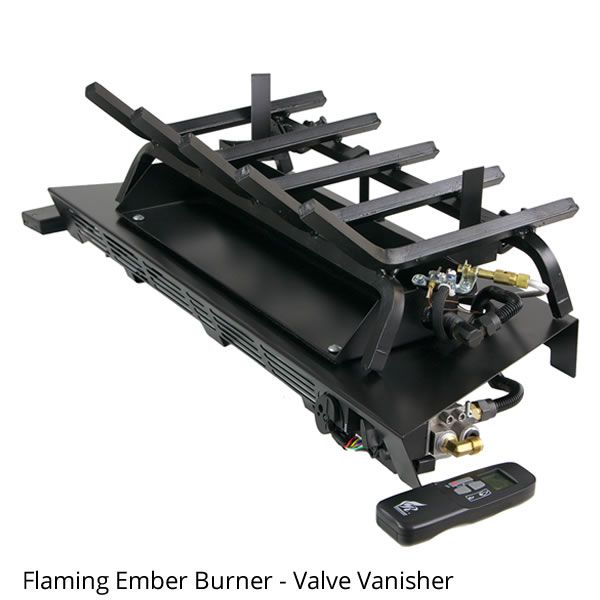 Rasmussen TimberFire Vented Gas Log Set - Valve Vanisher image number 1