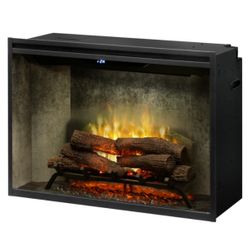 Revillusion Built-In Firebox Weathered Concrete - 36"