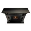 Real Flame Ashley Wash Electric Fireplace - Black