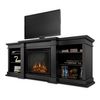 Real Flame Fresno Entertainment Electric Fireplace - Black