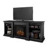 Real Flame Fresno Entertainment Electric Fireplace - Black image number 0