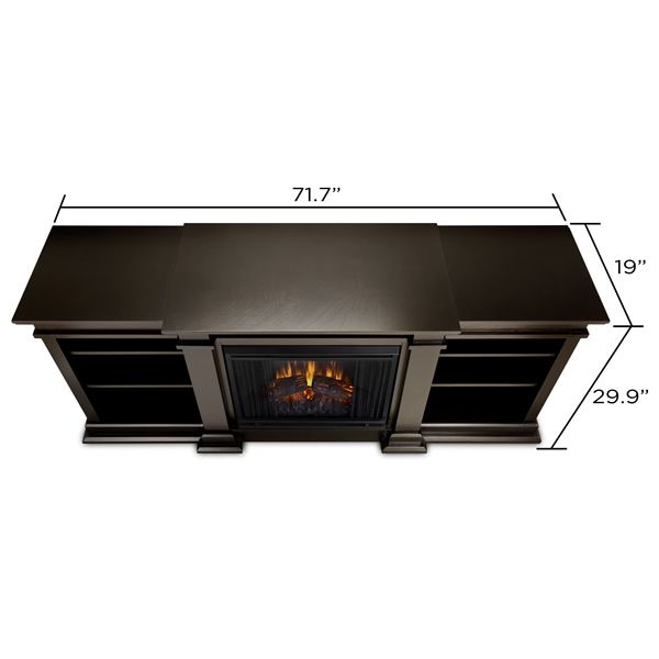 Real Flame Fresno Entertainment Electric Fireplace - Walnut image number 5