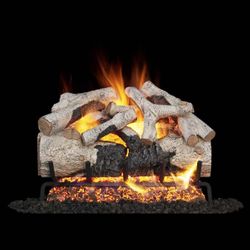 Real Fyre Charred Burnt Aspen Vented Gas Log Set
