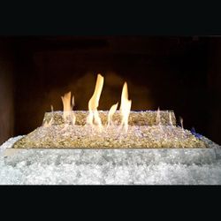 Real Fyre Contemporary Ventless Fire Glass Set