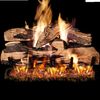 Real Fyre Split Oak Designer See-Through Vented Gas Log Set