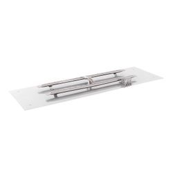 Stainless Steel H-Burner with Flat Pan