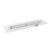 Linear Stainless Steel Burner with Flat Pan image number 0