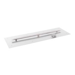 Linear Stainless Steel Burner with Flat Pan