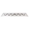Switchback Stainless Steel Burner with Flat Pan