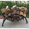 Woodhaven 39" Crescent Firewood Rack image number 0