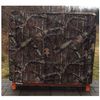Woodhaven Camo Fire Wood Rack Full Cover - 4'