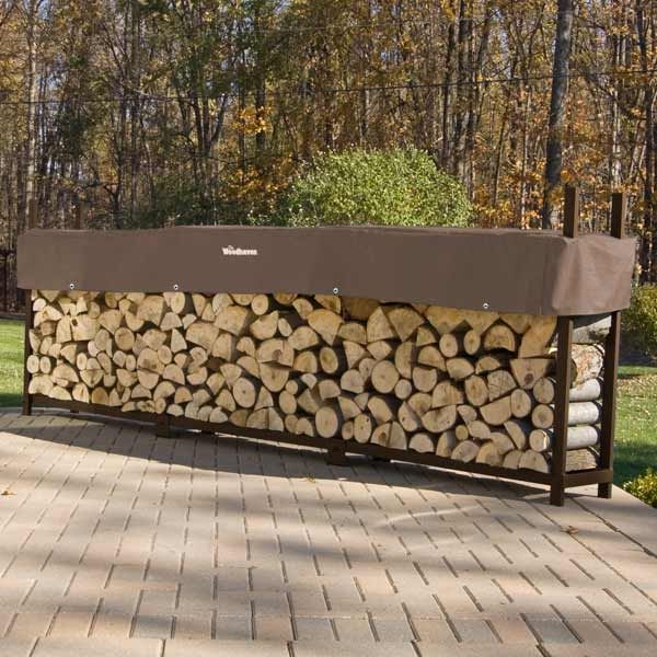 Outdoor firewood discount