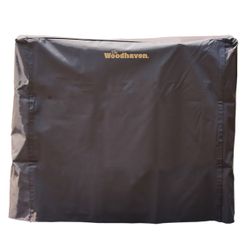 Woodhaven Brown Firewood Rack Full Cover - 4'