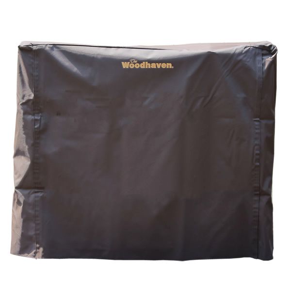 Woodhaven Brown Fire Wood Rack Full Cover - 4'