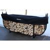 Woodhaven Courtyard Firewood Rack with Standard Cover image number 1