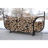 Woodhaven Courtyard Firewood Rack with Standard Cover image number 0