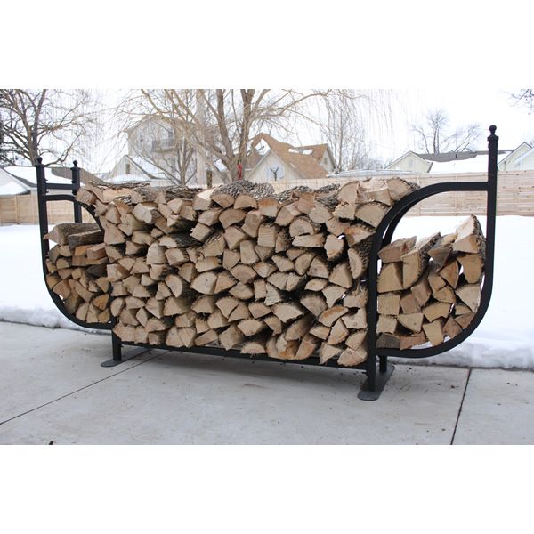 Covered best sale firewood storage