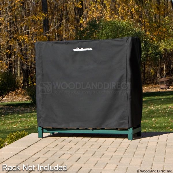 Woodhaven black 2024 firewood rack