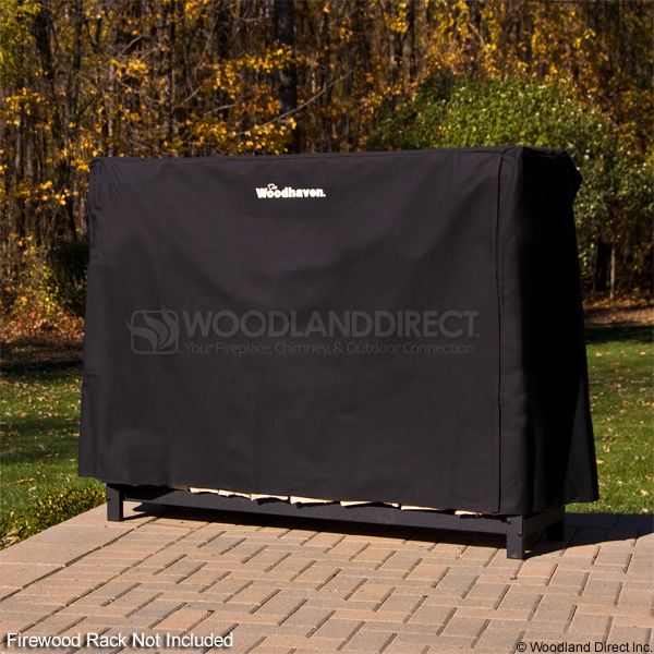 Woodhaven black firewood discount rack