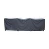 Woodhaven Black Fire Wood Rack Full Cover - 16' image number 0
