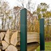 Woodhaven Green Firewood Rack - 16'