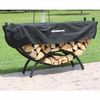Woodhaven Small Crescent Firewood Rack