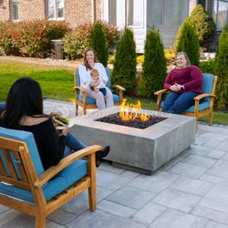 Prism Hardscapes Tavola III Gas Fire Pit Table
