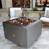 Tana Fia Stainless Steel Gas Fire Pit
