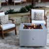 Tana Fia Stainless Steel Gas Fire Pit