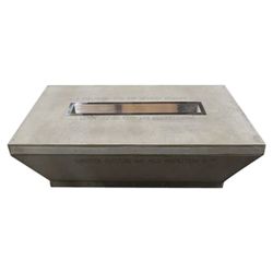 Tapered Linear Unfinished Gas Fire Pit - 60"x36"