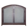 Templar Arched Fireplace Screen with Doors image number 0