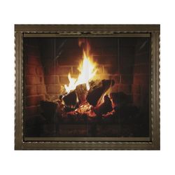The Chateau Collection - Roman Masonry Fireplace Door