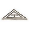 Triangle Stainless Steel Gas Fire Pit Burner - 18" image number 0