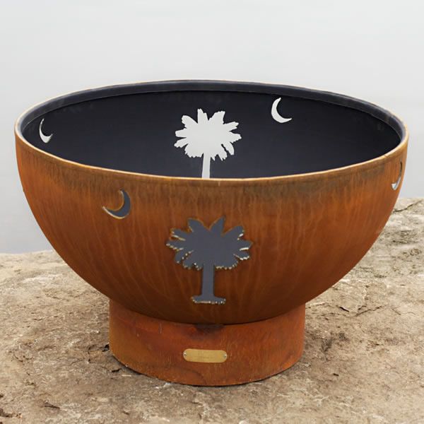 Tropical Moon Wood Burning Fire Pit image number 8