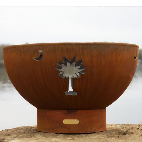 Tropical Moon Wood Burning Fire Pit image number 12