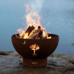 Tropical Moon Fire Pit