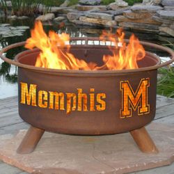 University of Memphis Wood Burning Fire Pit