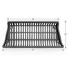 Tall Modern Fireplace Grate - 27" image number 4