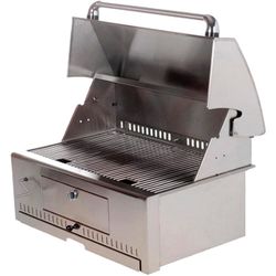 Vintage 30" Stainless Steel Charcoal Grill Head