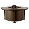 Vulsini Round Chat Height Gas Fire Pit Table - 54"