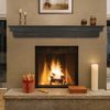 Pearl Celeste Espresso Fireplace Mantel Shelf