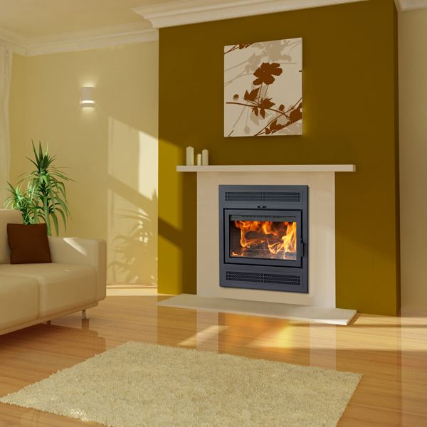 Supreme Astra Single-Sided Wood Burning Fireplace – 24”