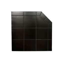 Heritage Corner Hearth Pad - Black Knight