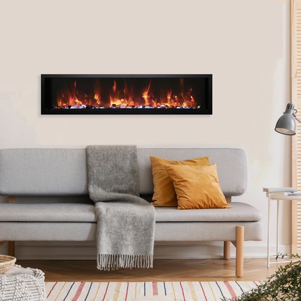 Amantii Extra Slim Indoor/Outdoor Electric Fireplace