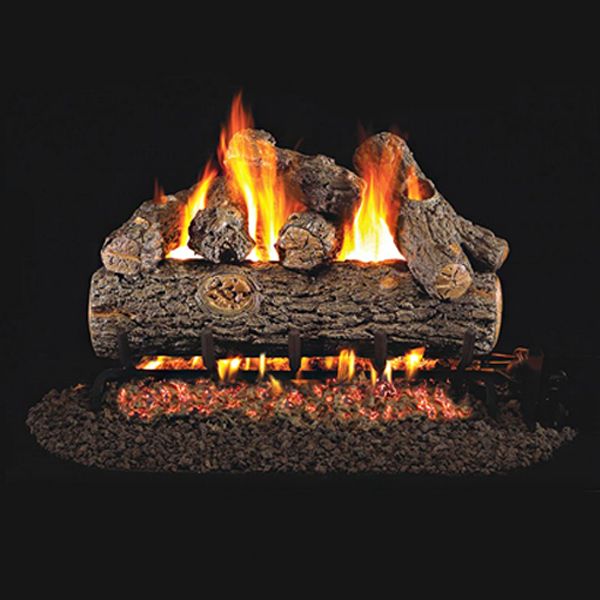Real Fyre Golden Oak Designer Plus Outdoor Vented Gas Log Set image number 0
